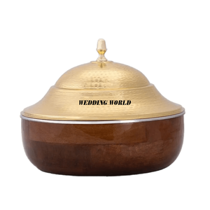 เครื่องอุ่นอาหารโลหะแบบแฮนด์เมดเครื่องอุ่นอาหารโลหะแบบคลาสสิกดีไซน์แบบพรีเมียม - Product Image 4