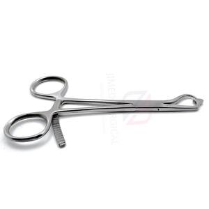 Pinzas Ortopédicas Quirúrgicas Manuales de 5.5'' para Sujeción de Huesos |   Pinzas de Acero Inoxidable, Instrumento Médico con Certificación CE - Product Image 6