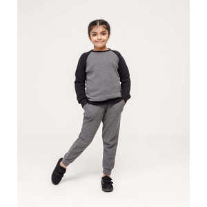 Girls' Raglan <b>Waffle</b> Knit <b>Shirt</b> - Product Image 2