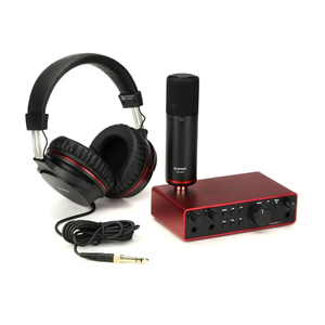 Nueva Interfaz de Audio USB Focusrite Scarlett 2i 2 Studio de 2.ª Generación y Paquete de Grabación - Product Image 1