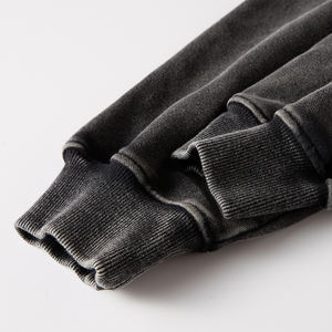 Nouveau personnalisé 1/4 fermeture éclair entraînement pull équipage doux coton polaire à manches longues pull ample femmes automne hiver - Product Image 6