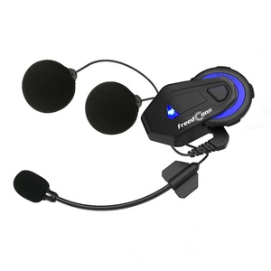 2KM largo alcance Bluetooth 5,0 Intercom 15H Tiempo de conversación Compartir música <span class=keywords><strong>FreedConn</strong></span> Motocicleta IP67 a prueba de agua - Product Image 2
