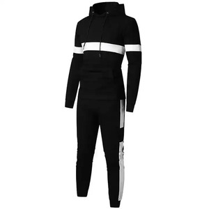 Conjunto de pantalones de chándal con estampado bordado personalizado, ropa de calle, traje de jogging para hombre con estampado en relieve, talla 6XL de invierno - Product Image 2