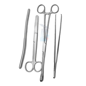 Forceps de kit d'instruments chirurgicaux de gynécologie de haute qualité, Sims + Graves Spéculum Medium - Product Image 4