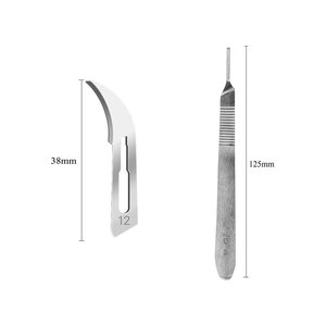 Manípulo de Bisturí Quirúrgico Manual de Acero Inoxidable de Alta Precisión al Mejor Precio Razonable con Hojas Estériles, Fabricante OEM - Product Image 2