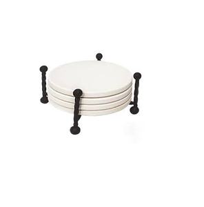 Sous-verres en métal Sous-verres ronds naturels Ensemble de supports en métal Sous-verres accessoires de cuisine à bas prix - Product Image 6