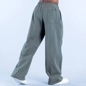 Top Selling OEM Custom Logo Forest Straight Leg <b>Joggers</b> For Men Heavyweight Cotton Fleece Gym & Streetwear Men <b>Baggy</b> Sweatpants - Product Image 2