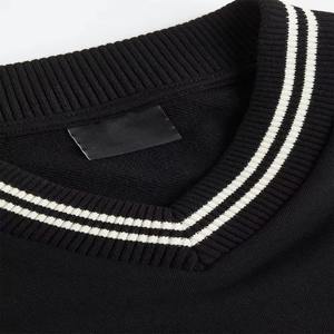 Sudadera con Cuello en V de Corte Holgado, Venta al por Mayor, Sudadera Escolar y Universitaria Personalizada de Alta Calidad para Hombre, Logotipo Personalizado, Talla Grande, OEM - Product Image 4