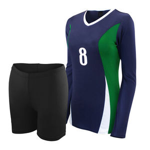 Conjuntos de Uniformes de Voleibol Profesionales Más Vendidos en 2025 - Alta Calidad al por Mayor, 100% Poliéster, Secado Rápido, Transpirable, Colores Personalizados - Product Image 1