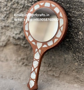 Mini miroir cosmétique miroir de maquillage de poche portable pour la beauté et les retouches - Product Image 6