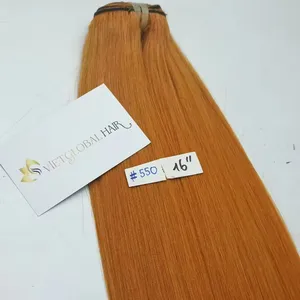 Новый продукт, прямые волосы #550 цвета, двойная вытянута, 100% вьетнамские человеческие волосы, оптовая цена