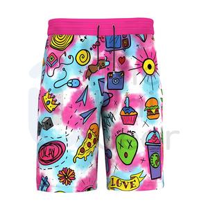 Alta demanda, recién llegado, pantalones cortos informales transpirables personalizados, ropa de calle Unisex con estampado de patrón sólido, OEM, venta al por mayor para hombres y mujeres - Product Image 4