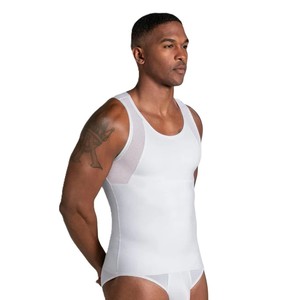 Débardeur de gymnastique décontracté pour hommes, tissage tricoté et respirant avec un nouveau design à la mode, grande taille, fabriqué au Pakistan - Product Image 1