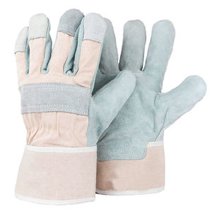 Gants de travail en cuir Doigts complets Sécurité Protection thermique Protection contre les coupures Gants à usage général - Product Image 1