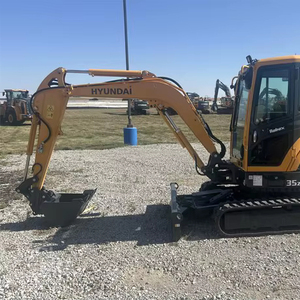 รถขุดขนาดเล็ก Hyundai Robex 35Z-9A รุ่นใหม่ ปี 2023 พร้อมเครื่องยนต์ Yanmar ชิ้นส่วนไฮดรอลิก KYB ประสิทธิภาพสูง - Product Image 1