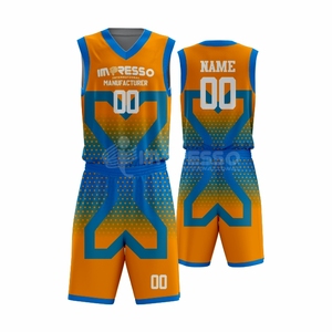 Maillots de basket-ball personnalisés de haute qualité en gros avec logo et numéro d'équipe, ensembles respirants sans manches grandes tailles - Product Image 1