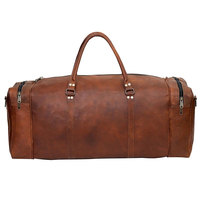 Sac de sport en cuir véritable bon marché Fabrication OEM Sac de sport en cuir multifonctionnel de meilleure qualité