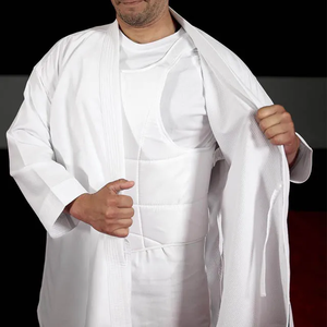 Karate Chest <b>Guard</b> Protective Rib Vest Martial Arts Training Body <b>Shield</b> Taekwondo Kickboxing Sparring Gear Durable Safety - Product Image 3