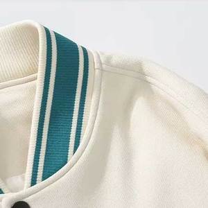2025 New <b>Men's</b> High Quality Letterman Varsity <b>Jackets</b> Wool Body with Stand Collar and <b>Long</b> Sleeves Winter Canvas Canvas - Product Image 4