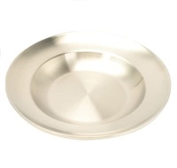 Nouveau lot de 4 sous-plaques polies extra brillantes en argent pour décoration de table plate pour la maison et les restaurants à très bas prix