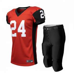 ชุดฟุตบอลอเมริกันแบบใหม่สั่งตัดได้ หลายสี หลายสไตล์ ระบายอากาศได้ดี น้ำหนักเบา สำหรับทีมกีฬา - Product Image 3