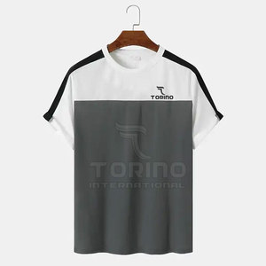 เสื้อยืดผู้ชายคุณภาพต่ำแบบมีสีต่างกัน - Product Image 1