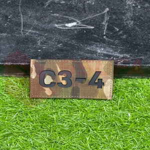 Patchs personnalisés découpés au laser Matériau des bords avec crochet et boucle de soudure à chaud ou à coudre, parfaits pour les chapeaux, les sacs et les uniformes - Product Image 1