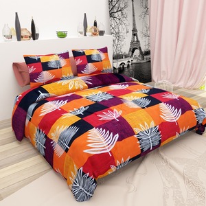 ชุดเครื่องนอนโพลีเอสเตอร์ออร์แกนิกทันสมัยพิมพ์ลาย3D สบายและมีสไตล์พร้อมผ้าปูที่นอนสำหรับเตียงของคุณ - Product Image 3