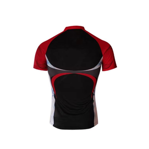 Ensembles d'uniformes de rugby noirs personnalisés pour l'entraînement d'été avec service OEM de tissu écologique respirant à séchage rapide pour les équipes de football - Product Image 4