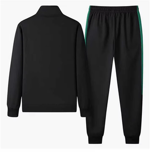Chándal Ligero Personalizado con Cuello Redondo para Hombre |   Conjunto Deportivo 2 en 1 de Verano: Sudadera y Pantalones Jogger |   Fabricante de Marca Privada OEM ODM - Product Image 2