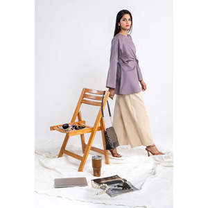เสื้อคลุมผ้าฝ้ายวิสโคสย้อมสี รุ่น IPS-44136 ระบายอากาศได้ดี - Product Image 2