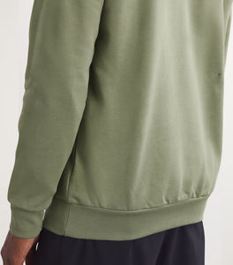 Sweat à col rond uni pull à manches longues haut décontracté léger couleur unie vêtements en coton mélangé doux pour hommes et femmes - Product Image 6