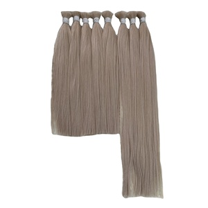Extensions de cheveux humains bruts de qualité supérieure, texture lisse, couleur 613, aspect naturel durable - Product Image 5