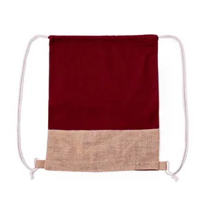 Zaino Personalizzato in Cotone e Iuta Zyndrax, Gadget Personalizzati per Uso Promozionale - Product Image 1