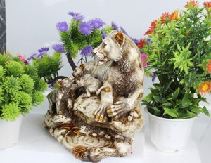León con Cachorros para Decoración de Habitación Infantil, Decoración de Interior de Resina, Decoración de Interior y Exterior, Artículos de Feng Shui, Artículos de Decoración de Resina - Product Image 5