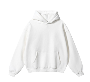 Sudadera con Capucha Unisex Extra Grande de Algodón 100% 420gsm al por Mayor, Logotipo Personalizado, Hombros Caídos, Felpa Gruesa, Tejida para Hombre y Mujer - Product Image 3