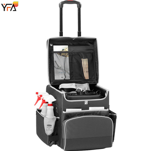 Grande Borsa per Pulizie con Ruote 3 in 1, Borsa a Rotelle per Prodotti per la Pulizia con Divisori Pieghevoli per Addetti alle Pulizie - Product Image 1