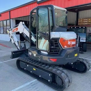 Mini excavatrice Bob E55R2 en excellent état avec de faibles heures, poids en fonctionnement de 5 tonnes, excavatrice hydraulique Hydac à vendre - Product Image 4