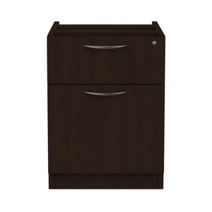 Meuble de classement suspendu à 2 tiroirs Alera Valencia Series, 15,63 po. X 20,5 pouces X 19,25 pouces Espresso - Un organisateur de bureau élégant - Product Image 1