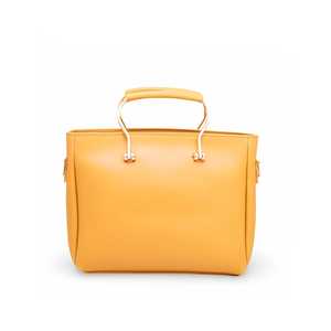 Bolso de brazo formal amarillo P55475 Bolso elegante para uso diurno o nocturno - Product Image 1