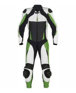 ชุดแข่งรถมอเตอร์ไซค์แบบเต็มตัว คุณภาพดีที่สุด ผลิตตามสั่ง ทำจากหนัง ระบายอากาศ กันน้ำ กันลม ป้องกันรังสียูวี แห้งเร็ว สำหรับผู้ชาย ผู้หญิง และผู้ใหญ่ - Product Image 1