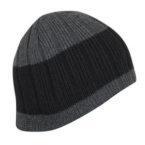 Gorro de punto acanalado de acrílico con logo de diamantes de imitación, gorro de invierno negro jacquard, gorro de esquí, gorro de pescador liso al por mayor, gorro de punto jacquard - Product Image 4