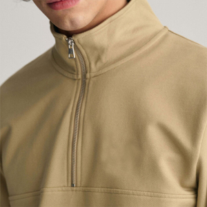 Personalizable Nuevo Estilo Quarter Zip Sudaderas Nueva Moda Basics Algodón Mezclado En Bajo Moq Calidad Precio Quarter Zip Sudadera - Product Image 3