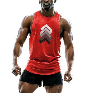 Haute qualité personnalisé imprimé hommes débardeur 100% coton à séchage rapide été Gym maillots Premium décontracté élégant débardeur - Product Image 6