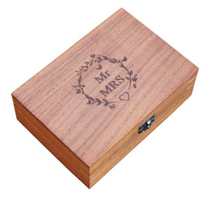 Wooden Modern Handmade Eco-Friendly <b>Keepsake</b> <b>Box</b> for Indoor Use - Product Image 1