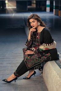 Vestidos de cuero color melocotón bordados para mujer, los más vendidos, a precio de mayoreo, ropa de invierno pakistaní, vestido salwar kameez para mujer - Product Image 5