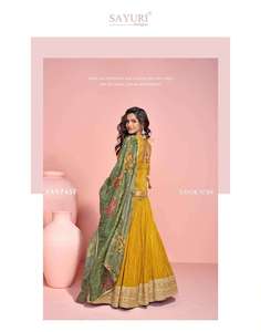 Qualité d'exportation indienne Vêtements de fantaisie attrayants Costume Salwar en soie Jacquard Viscos pur et Dupatta avec travail de broderie Fournisseur indien - Product Image 5