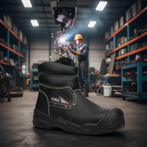 Botas de Soldadura Negras 1668W en Talla 40 S3 SRC WG HRO CI HI EN ISO 20345:2011 Calzado de Seguridad - Product Image 3