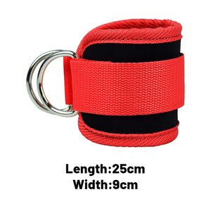 Attelle de cheville avec logo personnalisé, attelle de compression ajustable pour le soutien de la cheville avec anneaux en D, unisexe, manchon en cuir respirant - Product Image 2