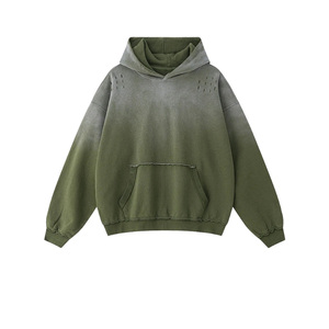 Nouveau Design Acid Wash Hoodie 100% Coton Séchage Rapide Anti Pilling Acid Wash Hoodie Doux Acid Wash Hoodie Pour Hommes - Product Image 2